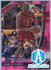 2020-21 Panini Prizm Draft Picks - PINK CRACKED ICE - RC JAHMI'US RAMSEY